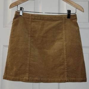 Forever 21 Corduroy Mini Skirt